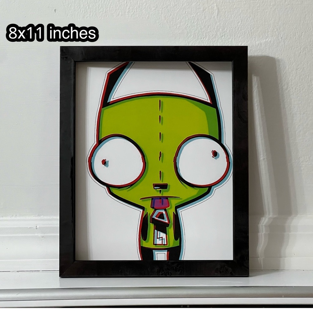 Invader Zim Gir art